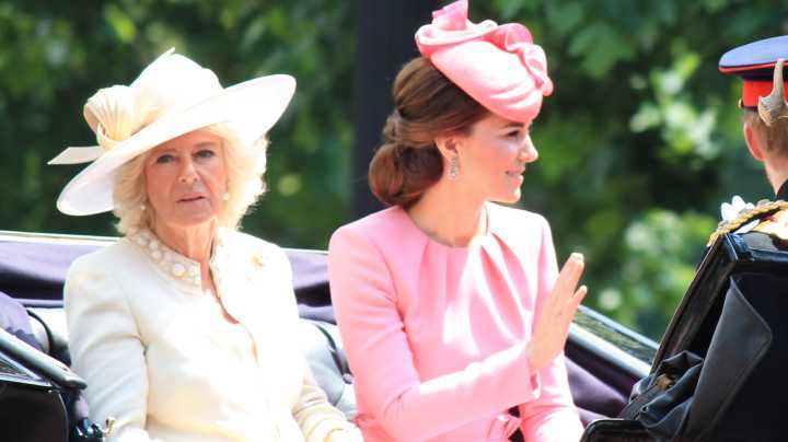 Melania Trump Awkwardly Gets Stuck In The Crossfire Of Kate & Camilla's Icy Feud