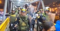 Periodista de Exitosa fue agredido por un efectivo de la PNP cuando cubría las protestas en Acho