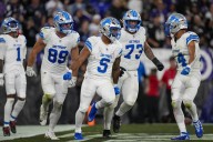 Lions run over the Ravens, sack Lamar Jackson 7 times in a 38-30 win over Baltimore – Winnipeg Free Press