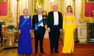 Trump state visit LIVE: King and Queen welcome US President and wife Melania for lavish state banquet at Windsor Castle