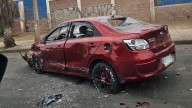 Encuentran vehículo abandonado en mal estado cerca del Estadio Techado Orlando Guaita de Copiapó