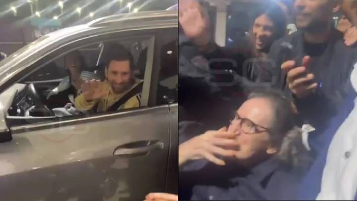 "Dios te bendiga": el emotivo saludo entre Leo Messi y Charly García