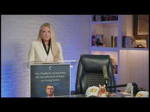 Erika Kirk, wife of Charlie Kirk speaks