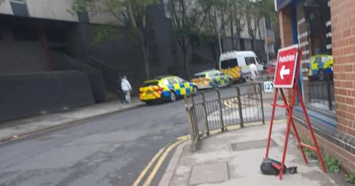 Police helicopter used to track down stolen motorbike in Nottingham city centre