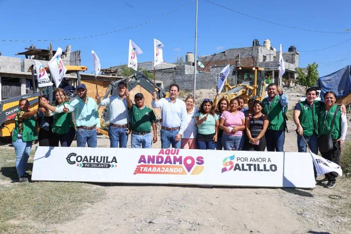 Saltillo: arranca pavimentación en la colonia Puerto de Flores con inversión de 1.7 millones de pesos
