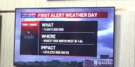 First Alert Weather Day: Heavy rain could cause flash flooding issues on Wednesday