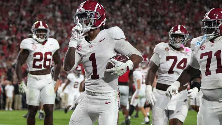 How far will Alabama football rise in top 25 after Georgia upset?
