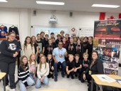 Former NHLer Jason Simon inspires Sudbury Catholic students | Grande Prairie Daily Herald Tribune