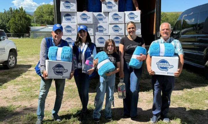 Diputada Yesenia Reyes gestiona apoyo para familias afectadas en Colonia Juárez