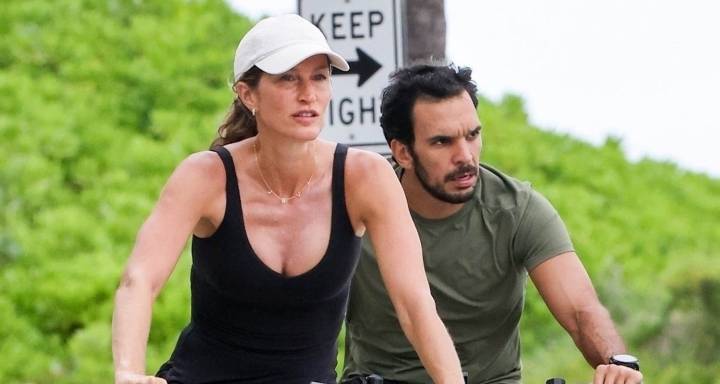 Gisele Bundchen & Boyfriend Joaquim Valente Go for Afternoon Bike Ride in Miami 