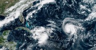 Two storms are churning in the Atlantic, but only one is a threat to the U.S.