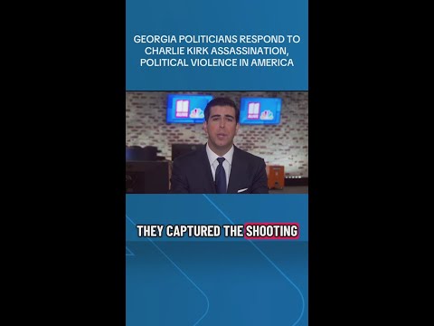 Georgia politicians respond to Charlie Kirk assassination