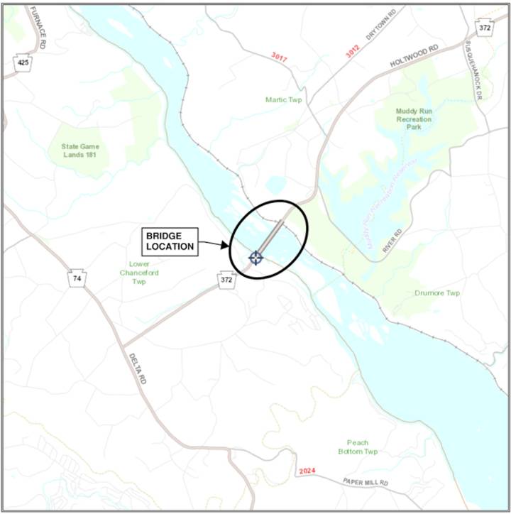 Lane restrictions set for next week on bridge spanning the Susquehanna River: PennDOT