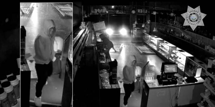 Burglary suspects used stolen cars to smash into 2 Clackamas County shops, sheriff’s office says