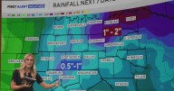 Seasonably hot temperatures, with daily spotty showers for North Texas