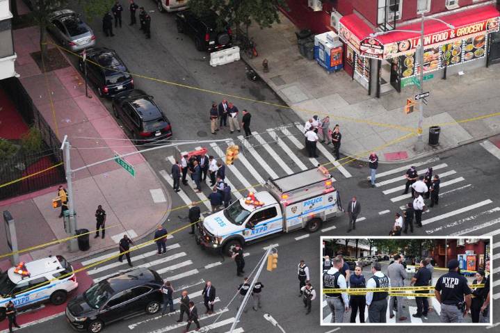 Teen wounded in cop-involved shooting as NYPD officers break