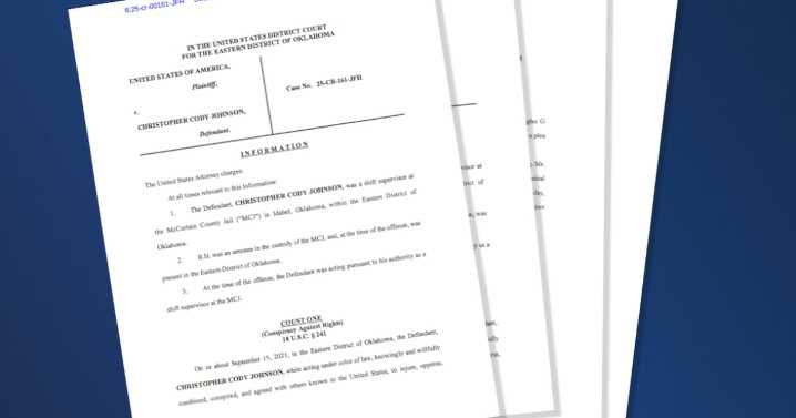 First indictment after 2023 McCurtain County sheriff scandal