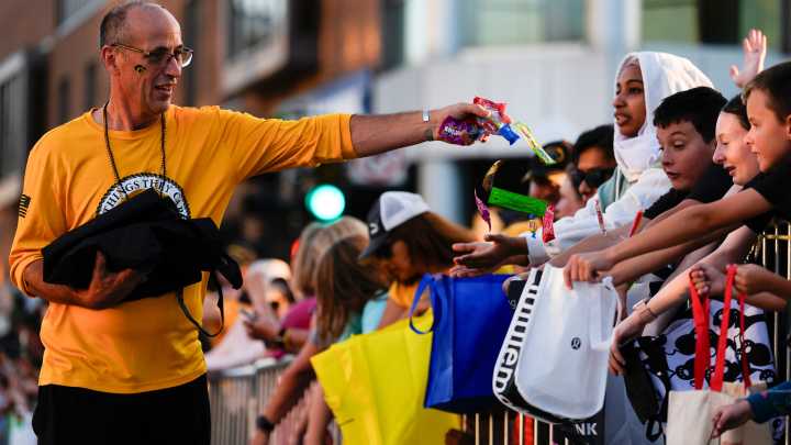 See our favorite moments from the University of Iowa homecoming parade in Iowa City
