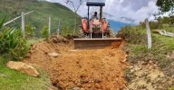 Mil campesinos de Génova se benefician con obras que revitalizan las vías rurales