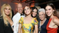 Demi Moore joins daughters to celebrate Bruce Willis' mom's milestone 90th birthday in new family photos