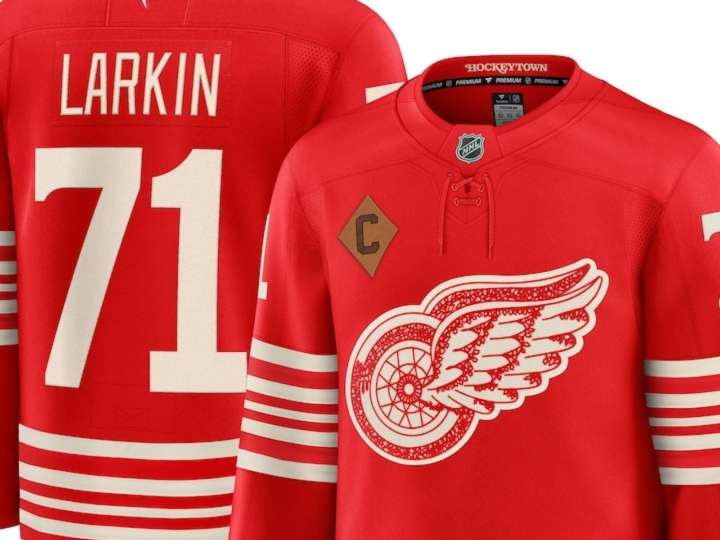 The Red Wings centennial jerseys are available, buy yours before they’re gone