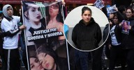 La estaban entrevistando en la TV Argentina hasta que llegan a arrestarla por triple feminicidio