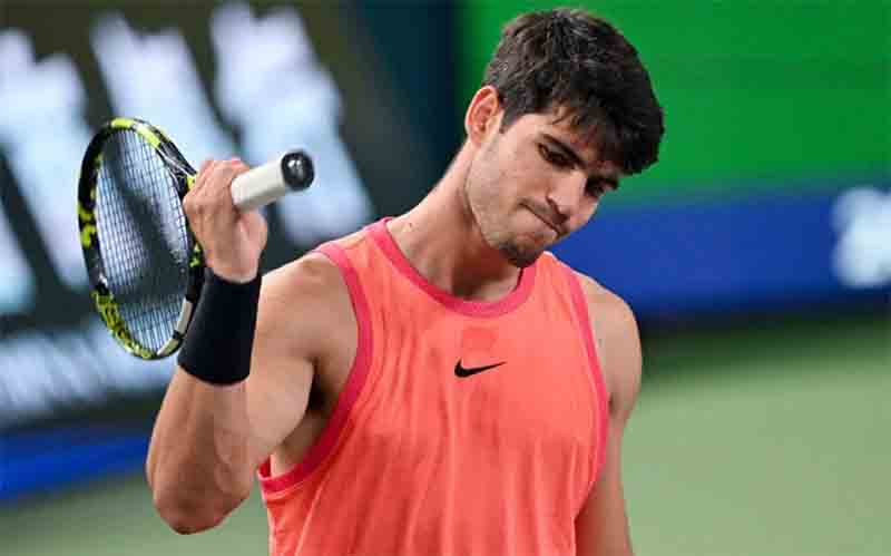 Master 100 de Shanghái: Carlos Alcaraz será baja en el torneo por problemas físicos