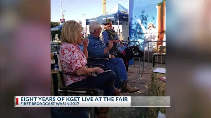 A look back at KGET's first broadcast at the Kern County Fair