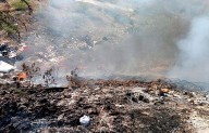 Incendian basurero clandestino en colonia Gámez Sumarán de Acuña