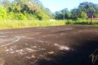 En Palo Blanco no practican deporte porque no hay dónde