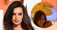 Emily Ratajkowski Shows Off Her Curves on Vacation: Photos