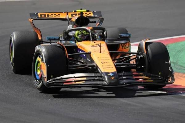 Lidera Norris la P3 del Gran Premio de Italia