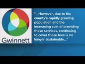 New service fees for credit card transactions at Gwinnett County Tax Commissioner's Office