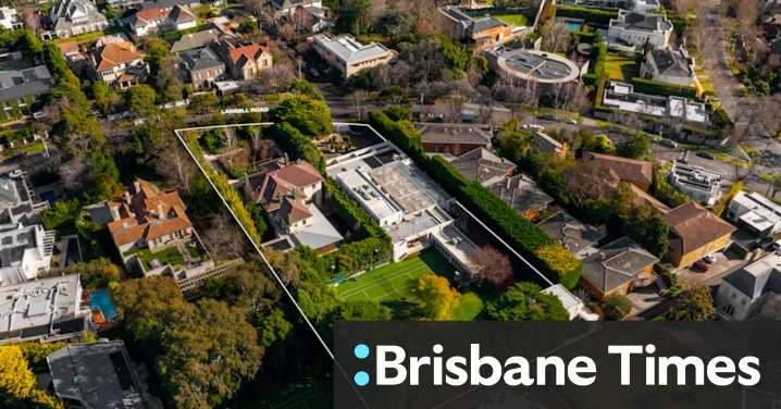Toorak property: $88m estate listed for sale as development opportunity