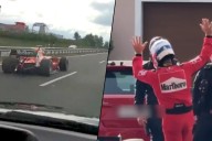 Han arrestado al piloto 'fantasma' que conducía por la autovía con un monoplaza: han hecho falta seis años, decenas de patrullas y un helicóptero