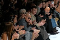 The devil wears Dolce & Gabbana in Milan as Meryl Streep is filmed at catwalk show for movie sequel