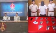 Illegal Firearms Seized in Bhubaneswar: Police Nab Suspect with 10 Pistols and Ammunition