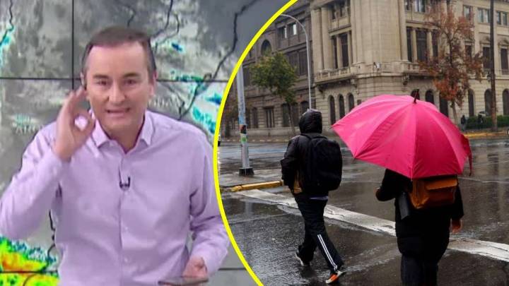 "Pasaría en 4 o 5 horas": Alejandro Sepúlveda revela que día volverá a llover en Santiago esta semana