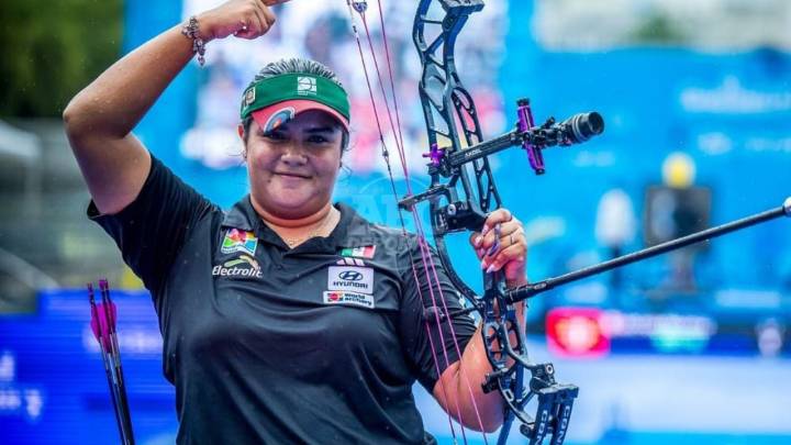 Andrea Becerra hace historia: primera mexicana campeona mundial de arco compuesto