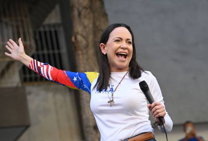 María Corina Machado: "Se cierra el cerco al cartel narcoterrorista" en Venezuela