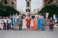 Els Cavallers Templers rinden homenaje al Rey Jaume I en el 774 aniversario de la ciudad