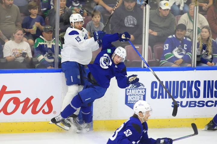 PHOTOS: Vancouver Canucks training camp in Penticton