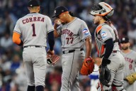 Astros' Luis Garcia exits early with elbow discomfort in nightmare