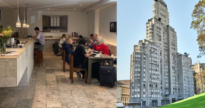 Cómo es el "cafe oculto" dentro del legendario edificio Kavanagh y cuánto sale su moderno "menú argentino"