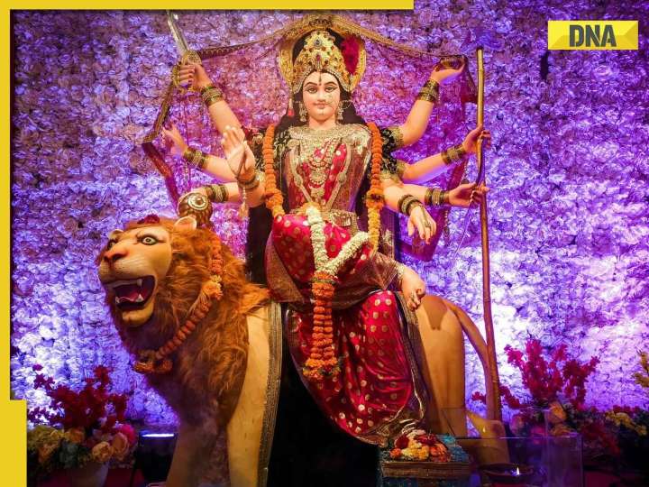 Durga Ashtami 2025 Today: Mahagauri puja muhurat, rituals, kanya pujan vidhi