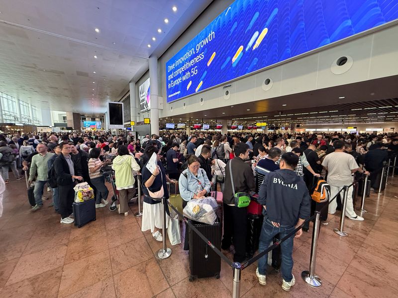 Cyberattack disrupts European airports including Heathrow, Brussels