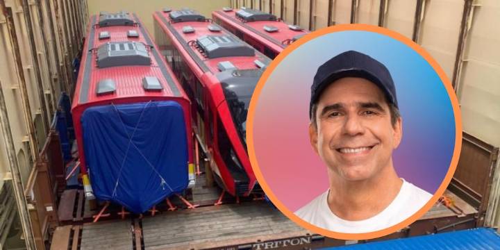 “Barranquilla está pensando también en su metro”: alcalde Alejandro Char tras llegada de primeros vagones del Metro de Bogotá