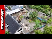 Drone Footage Captures Devastating Bali Floods