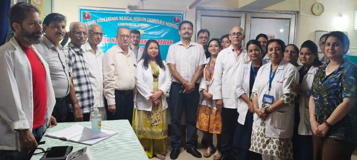 Mega Health Camp under SNSPA Organized at Swami Vivekananda Medical Mission Hospital, Jammu