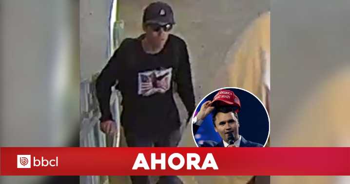 Revelan imágenes de sospechoso relacionado al fatal tiroteo contra Charlie Kirk